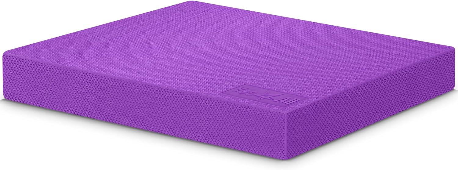 Balance Pad to improve balance, coordination, strength, core muscles, motor-skill training, overall stability and help prevent injuries.